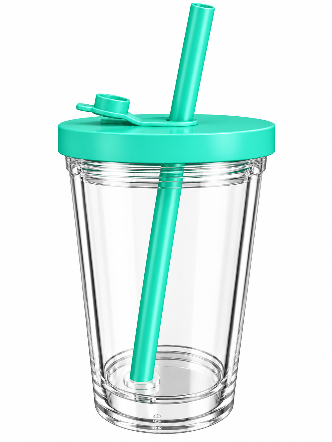 12oz Boba Acrylic Double Walled Tumbler