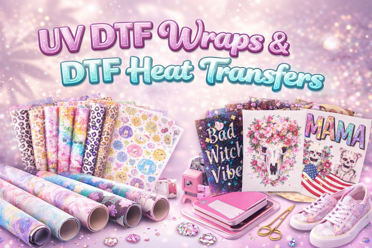 Uvdtf Wraps & DTF Bundles