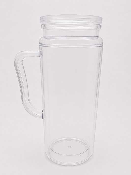 20oz Handled Snowglobe Tumbler