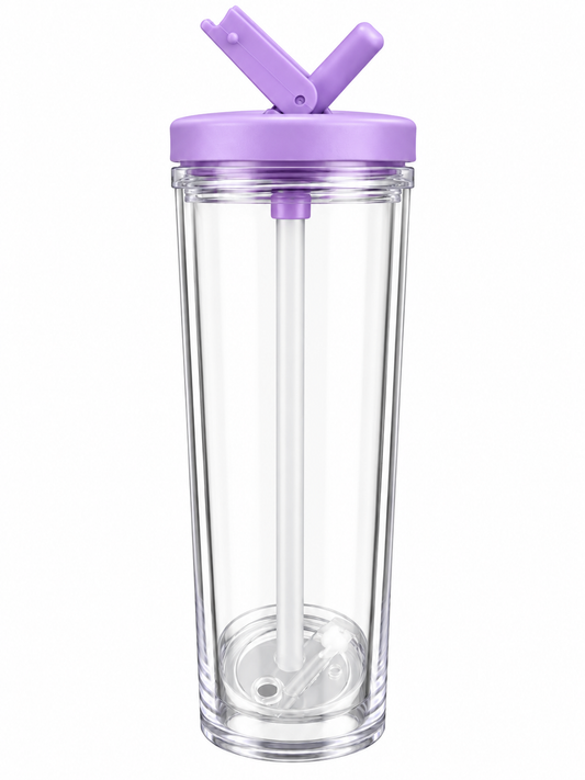 Flip Lid Double Walled Bottle