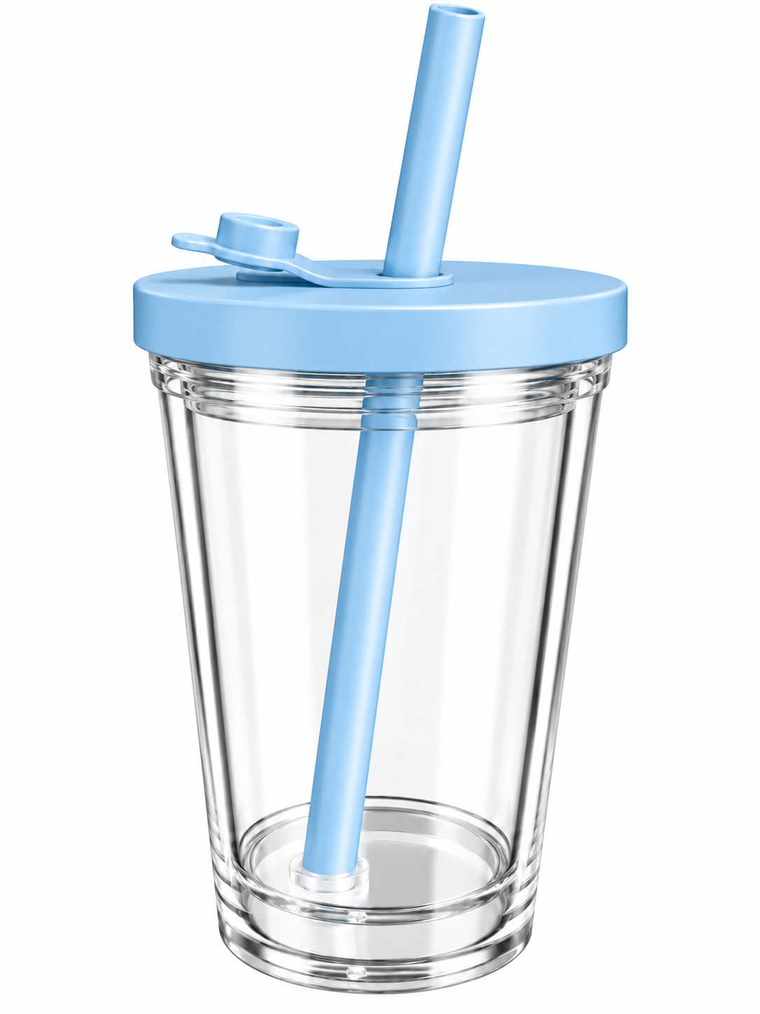 12oz Boba Acrylic Double Walled Tumbler