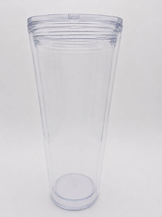 24oz Acrylic Snowglobe Tumbler